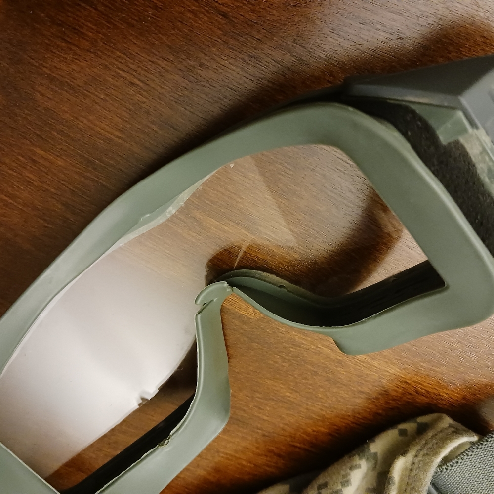 ESS Military Issued Goggles, ACU Pattern Cloth - Picture 2 of 5